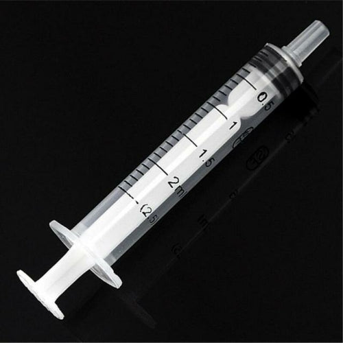 2-20pcs 1ml-10ml Plastic Reusable Syringe For Measuring Nutrient