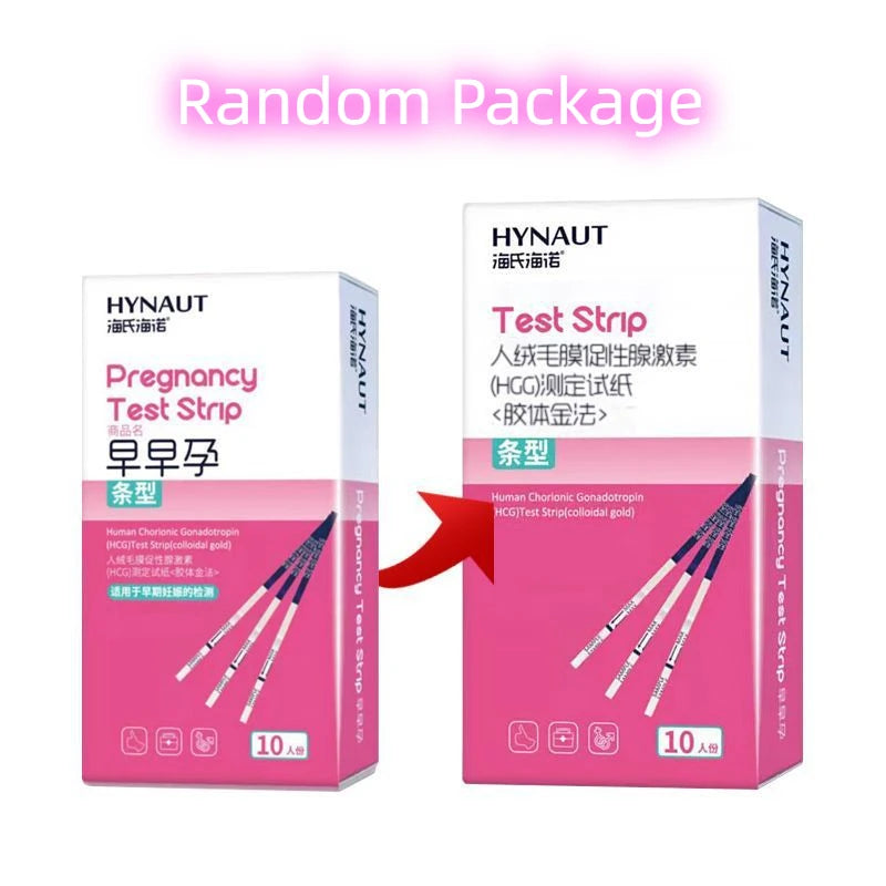 10pcs HCG Test Strips Early Pregnancy Testing Stick Kits Sexshop Women