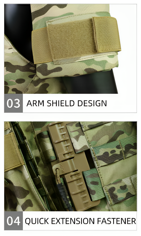 Military Tactical Vest | Air Gun Tactical Vest | Camouflage Full Protection Bulletproof Vest