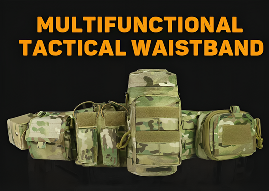 1000D Nylon Multicam Tactical Waist Belt Molle | Camo Gun Utility Battle Belt | Padded Tactical Combat Belt