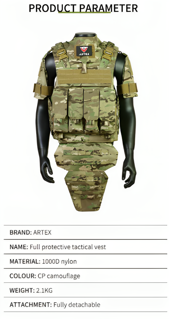 Military Tactical Vest | Air Gun Tactical Vest | Camouflage Full Protection Bulletproof Vest