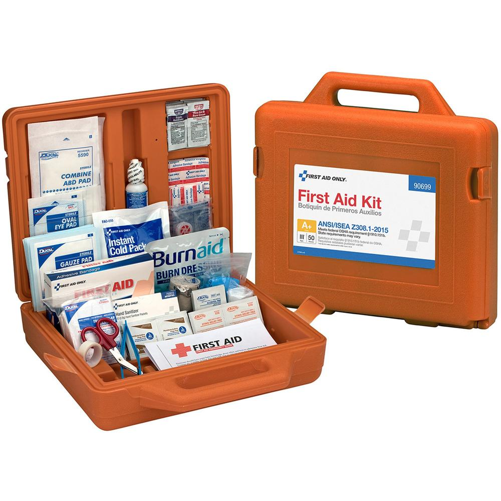 First Aid Only 50-Person Bulk Weatherproof First Aid Kit - ANSI Compli