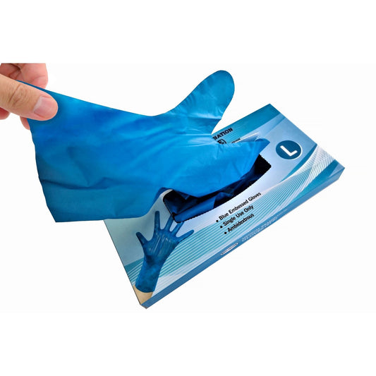 "Med-Glove" 1Box TPE (Thermo Plastic Elastomer Gloves) - Medical Examination Gloves $11.99/ Box (100Pcs/Box) - USA Medical Supply