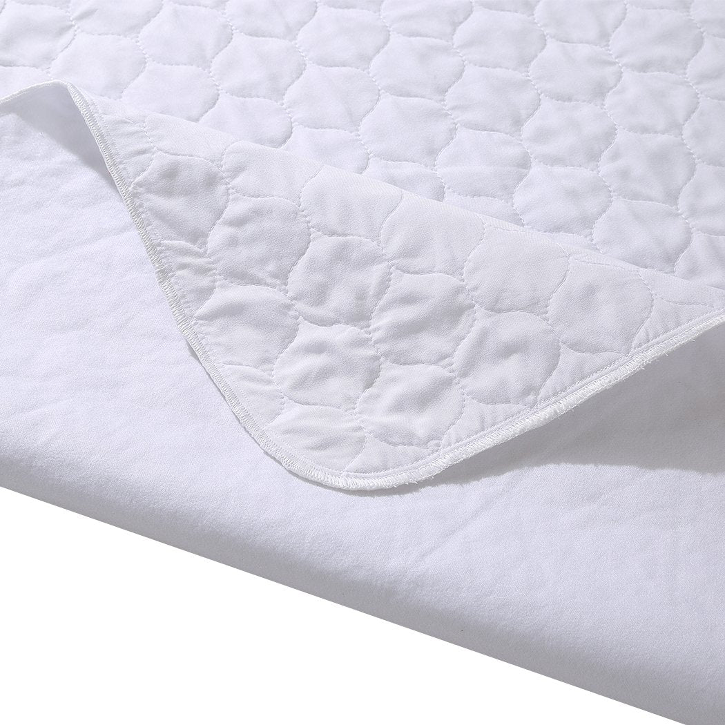 2x Bed Pad Waterproof Bed Protector Absorbent Incontinence Underpad
