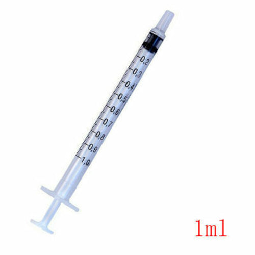 2-20pcs 1ml-10ml Plastic Reusable Syringe For Measuring Nutrient