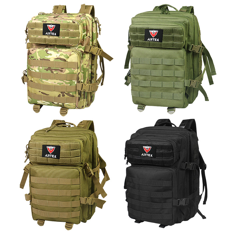 Tactical Military 45L Molle Rucksack Backpack|  Hiking/Camping/Trekking Hunting Backpack | Tactical Backpack | Outdoor Backpack