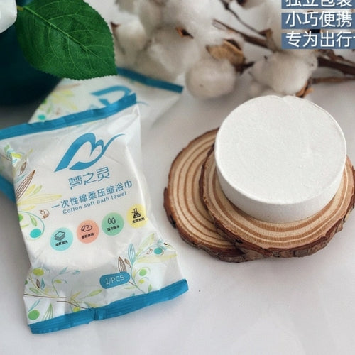 70x140cn Large Disposable Bath Towel Thick Compressed Towel Travel
