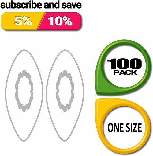 White Disposable Shoe Covers Pack of 100 Shoe Protectors Disposable.