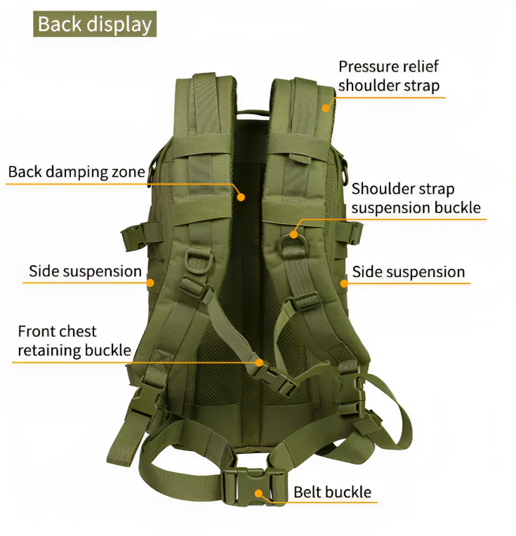 Light Durable Outdoor Tactical Backpack Military Backpack