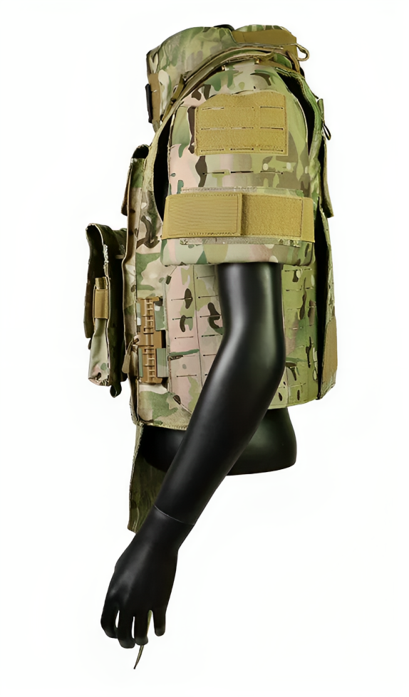 Military Protective Tactical Vest | Full Coverage Black 1000D Nylon Molle | Camo Plate Carrier | Combat Chalecos Tactical Vest