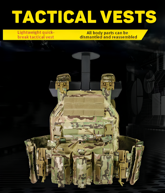 Professional Military Bulletproof Vest | Lightweight Quick Attack Tactical Vest