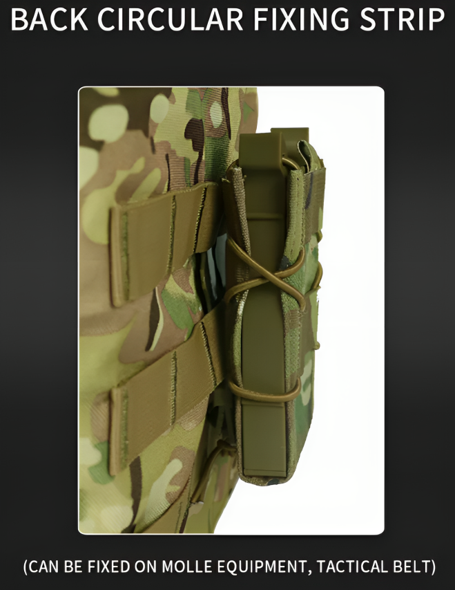 Molle Magazine Pouch Series | 500D Cordura Nylon Multicam Mag Pouch | Camouflage Tactical Magazine Pouch