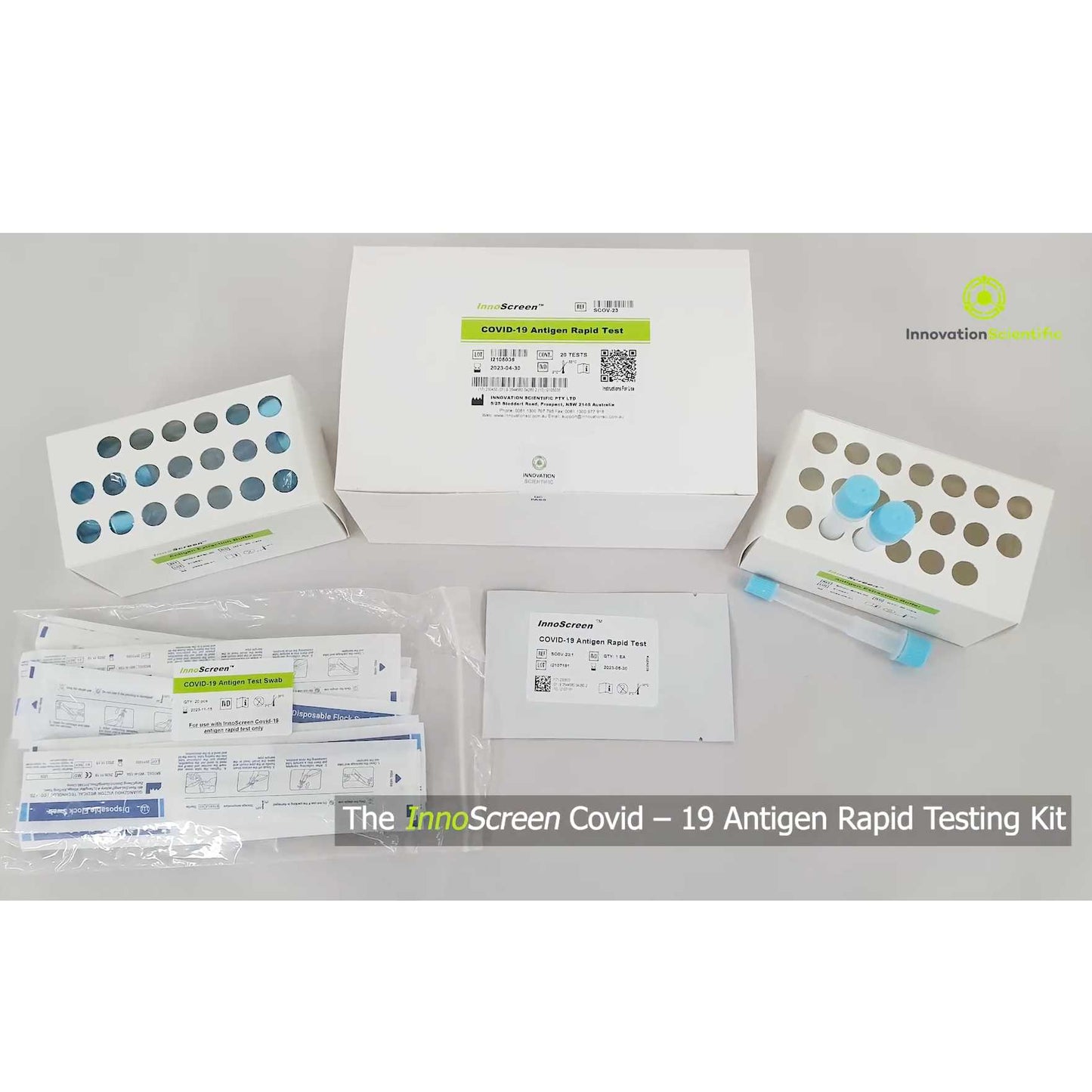 INNOSCREEN Rapid Antigen Test Kit Total 20 Test per Kit
