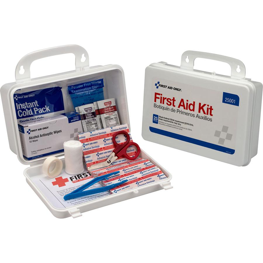 PhysiciansCare 25 Person First Aid Kit - 113 x Piece(s) For 25 x Individual(s) Height - Plastic Case - 1 / Each - USA Medical Supply