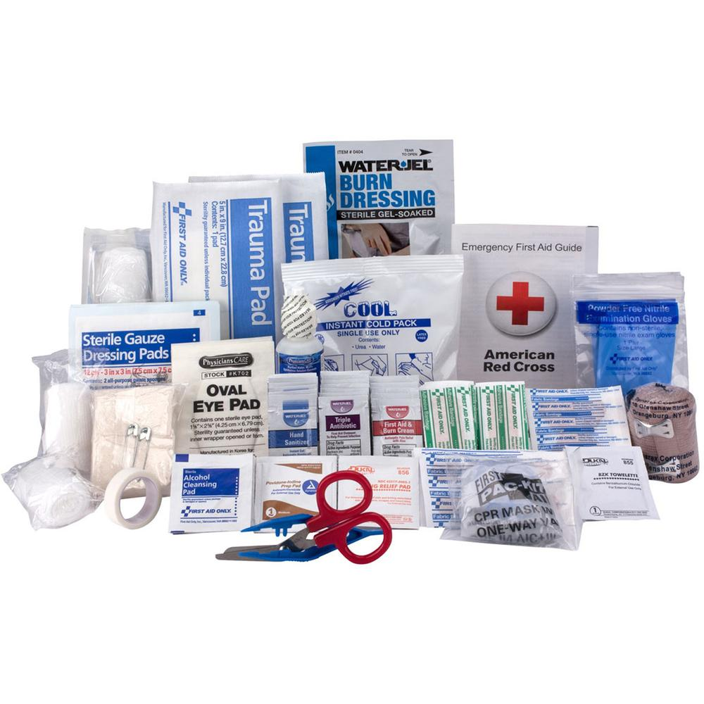 First Aid Only 50-Person Bulk First Aid Refill - ANSI Compliant - 183 x Piece(s) For 50 x Individual(s) - 1 Each - USA Medical Supply