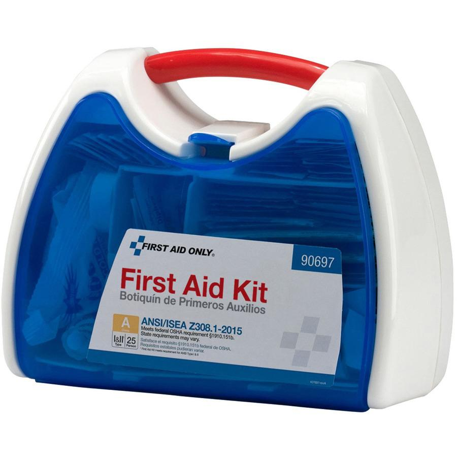 First Aid Only 25-Person ReadyCare First Aid Kit - ANSI Compliant - 141 x Piece(s) For 25 x Individual(s) - USA Medical Supply