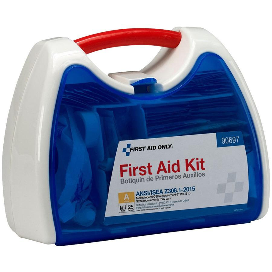 First Aid Only 25-Person ReadyCare First Aid Kit - ANSI Compliant - 141 x Piece(s) For 25 x Individual(s) - USA Medical Supply