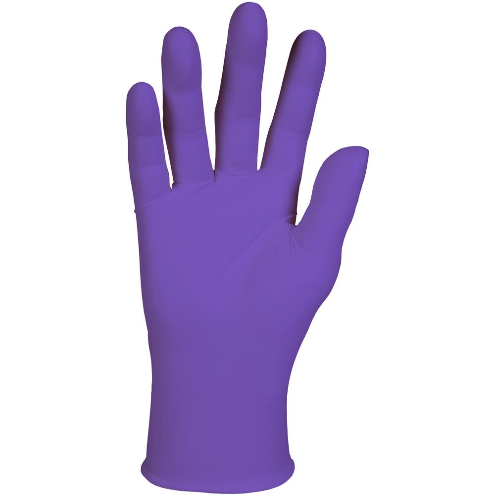 Kimberly-Clark Purple Nitrile Exam Gloves - 9.5" - X-Large Size - Purple - USA Medical Supply