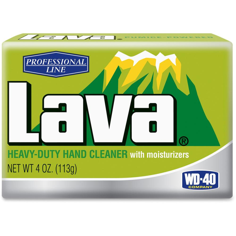 Lava WD-40 Heavy-duty Hand Cleaner Bar Soap - 4 fl oz (118.3 mL) - Hand - 48 / Carton - USA Medical Supply