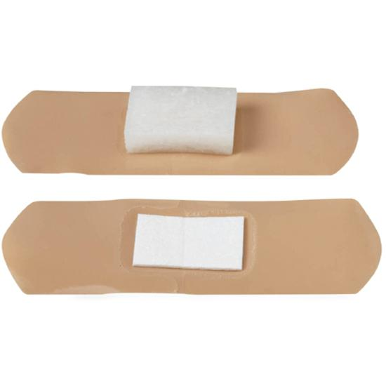 Curad Pressure Adhesive Bandage - 1" x 2.75" - 100/Box - Green - USA Medical Supply