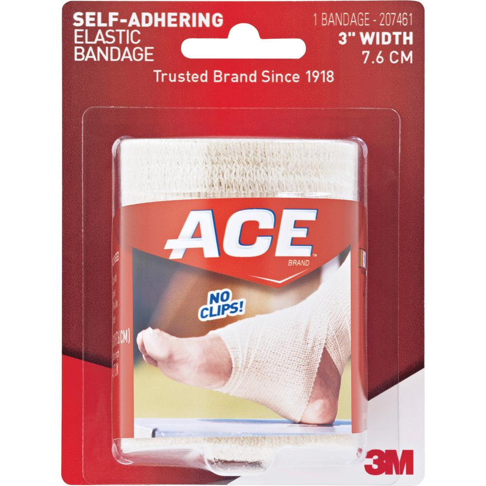 Ace Self-adhering Elastic Bandage - 3" - 1Each - Tan - USA Medical Supply