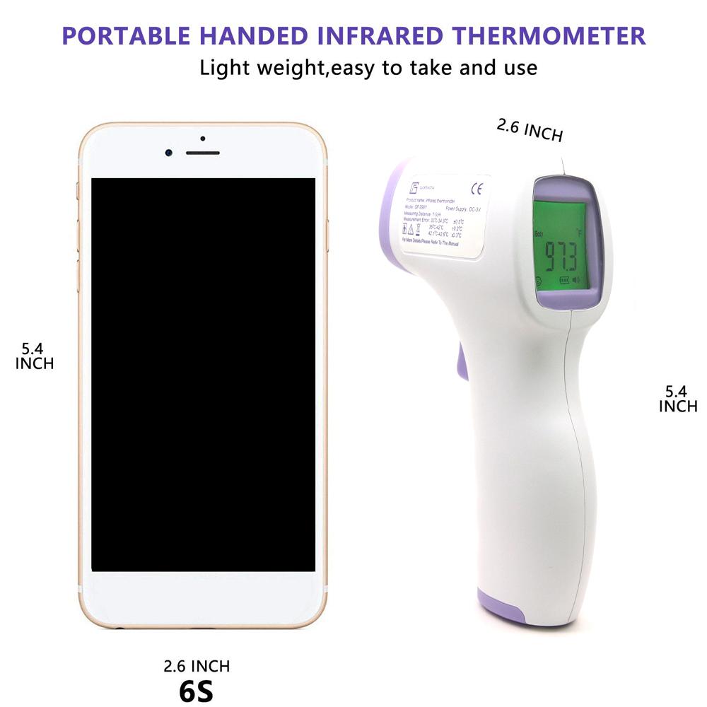 LCD Screen Digital No-Contact Forehead Infrared Forehead Thermometer - USA Medical Supply