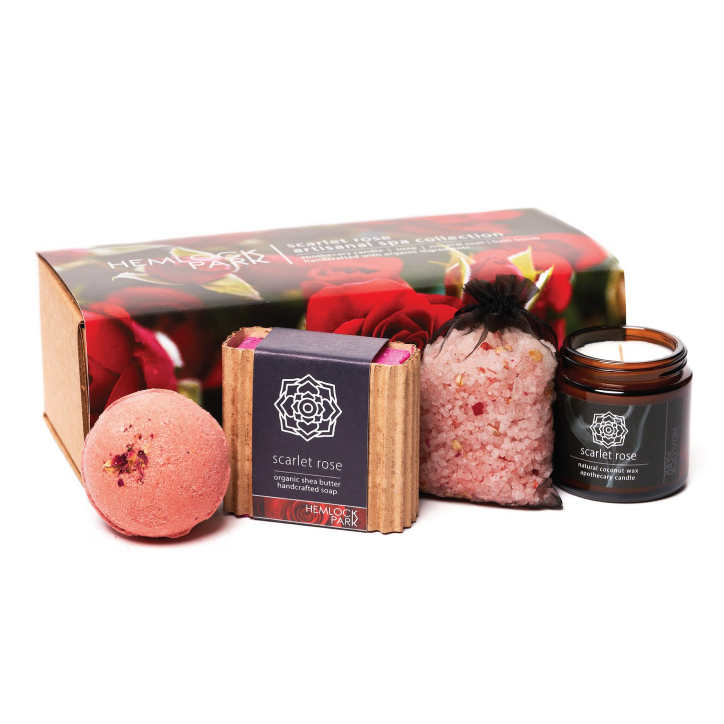 Scarlet Rose | Artisanal Spa Collection Gift Set - USA Medical Supply