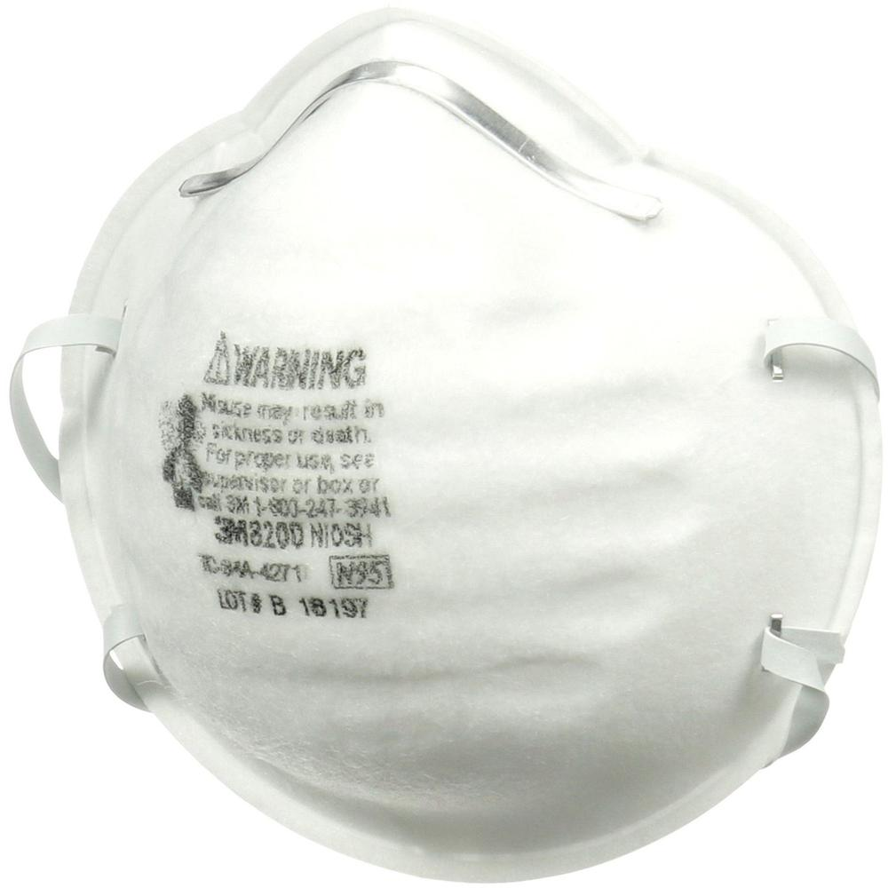 3M N95 Particulate Respirator 8200 Mask - USA Medical Supply