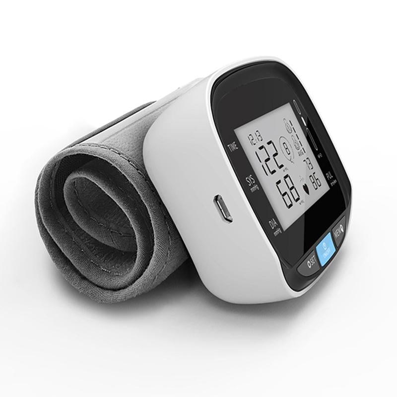 Digital Wrist Blood Pressure Monitor Beat Rate Meter Device Equipment - USA Medical Supply