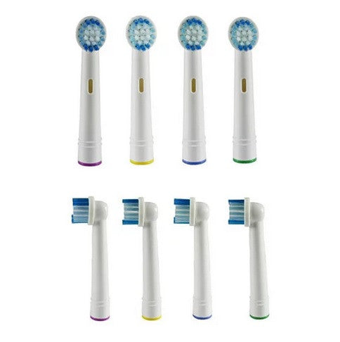 8 Replacement Brush Heads for Oral B Electric Brush - USA Medical Supply