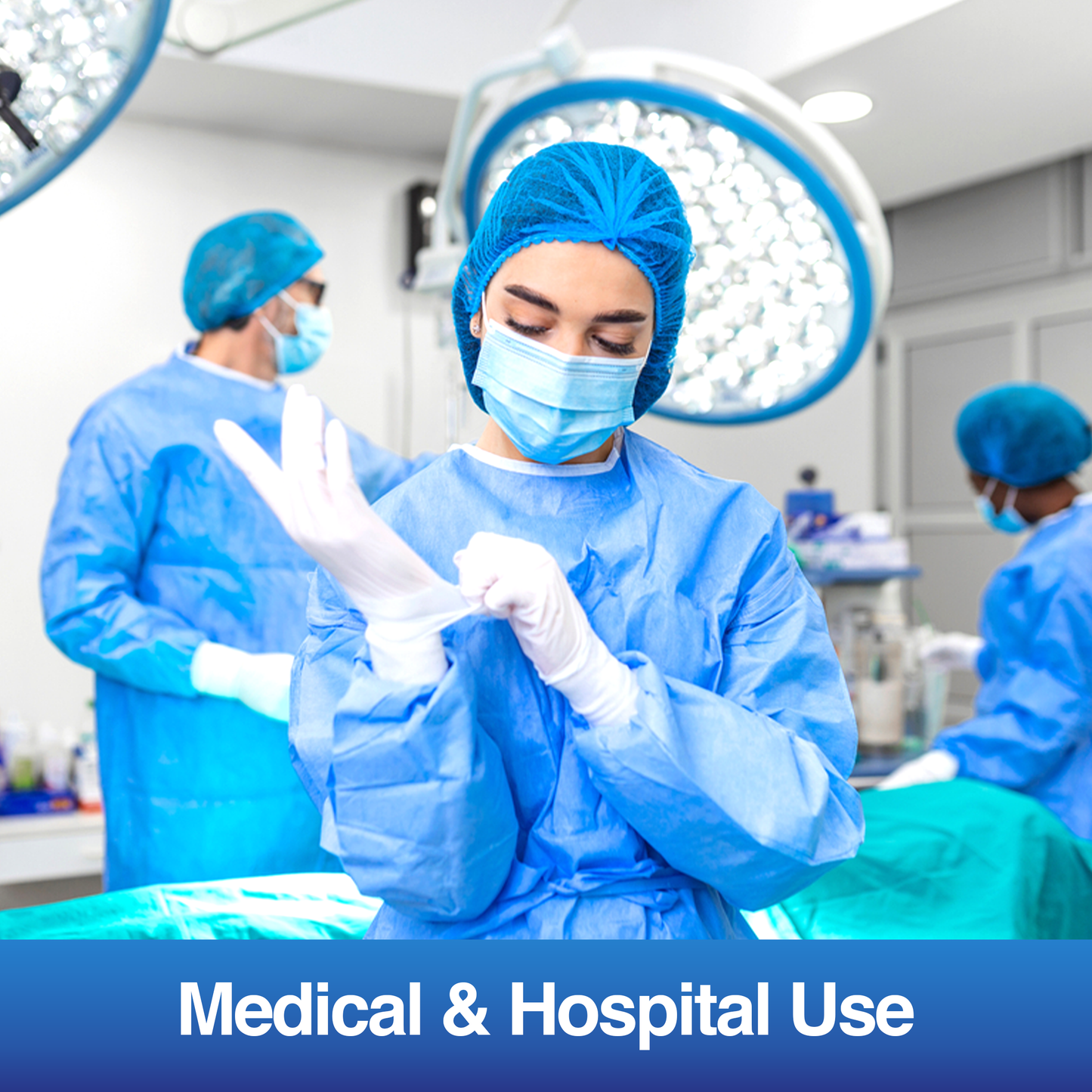 Level 3 SMS Disposable Surgical Gown - 40 PCS/BOX for $69.90 - Wholesale $1.74/Pcs - USA Medical Supply