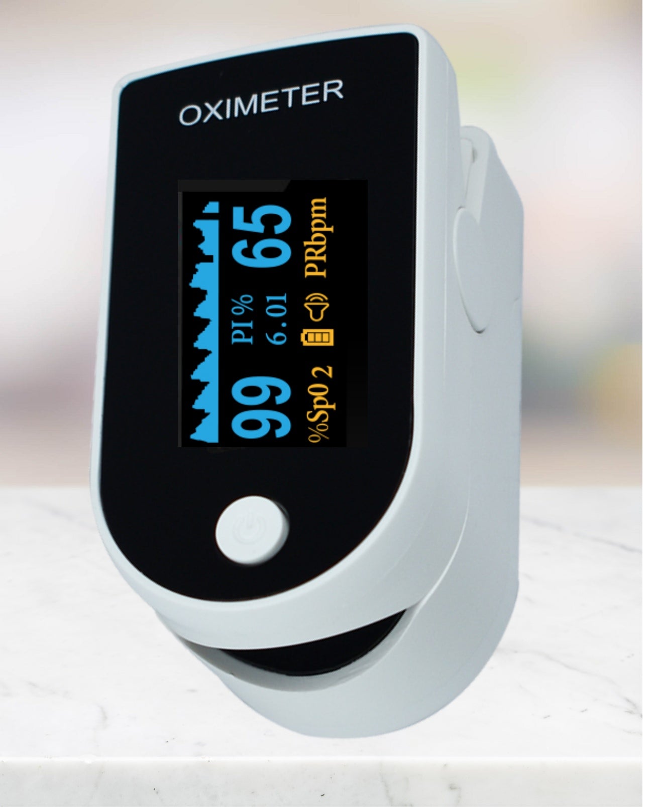 Pulse Fingertip Oximeter Blood Oxygen SpO2 Monitor - USA Medical Supply