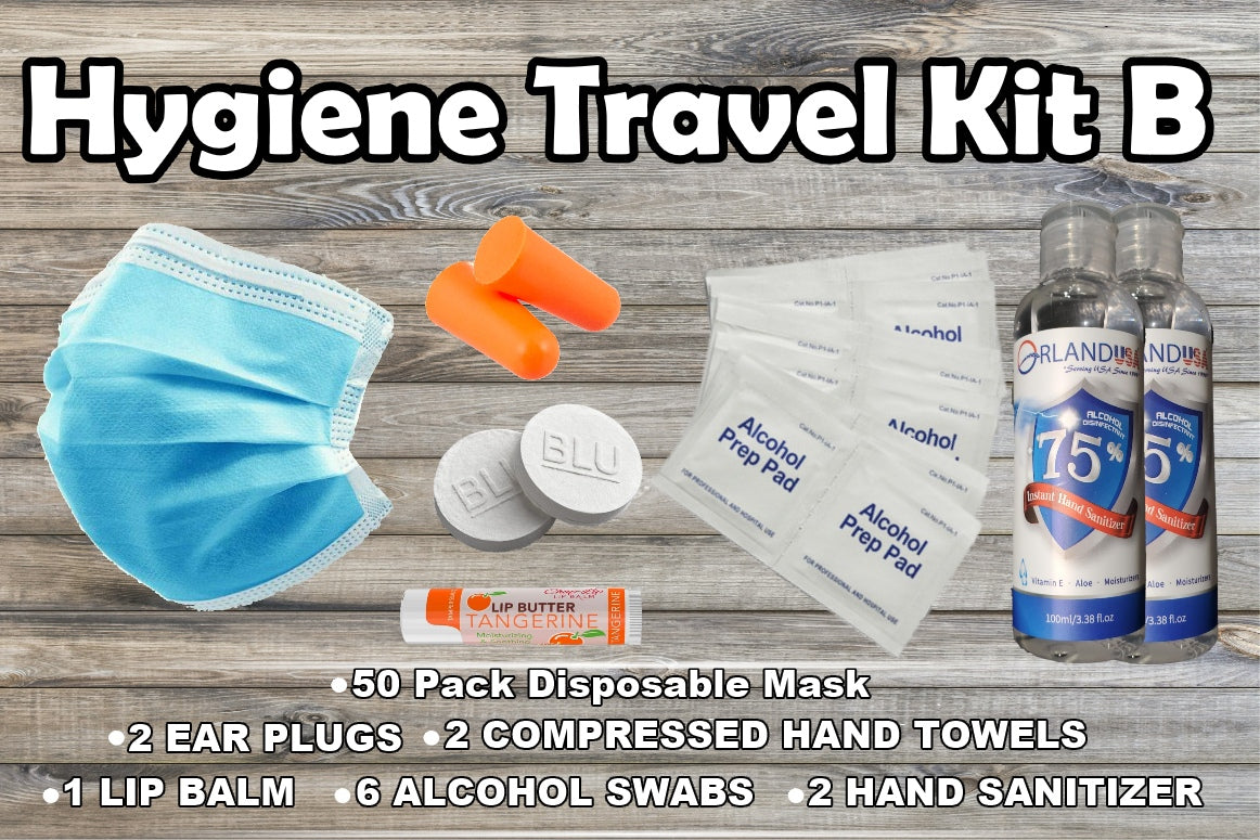 Hygiene Travel Kit Full - USA Medical Supply