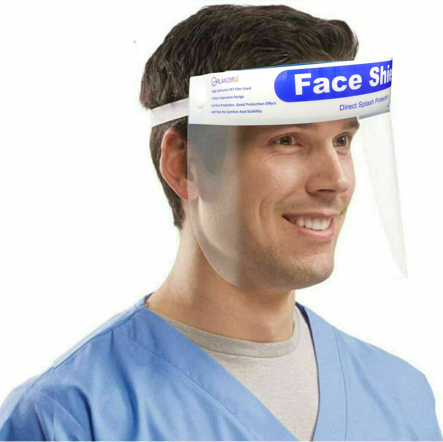 Face Shield Clear Anti-Fog Reusable Masks - USA Medical Supply