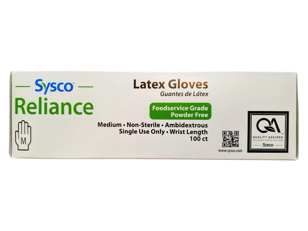 Disposable Latex Hand Gloves - 100Pcs - USA Medical Supply